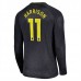 Maglia Everton FC Harrison 11 Divisa Trasferta 2024/25 Manica Lunga