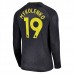 Maglia Everton FC Mykolenko 19 Divisa Trasferta 2024/25 Manica Lunga