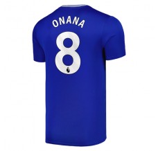 Maglia Everton FC Onana 8 Divisa Prima 2024/25