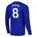 Maglia Everton FC Onana 8 Divisa Prima 2024/25 Manica Lunga