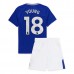 Maglia Everton FC Young 18 Bambino Divisa Prima 2024/25