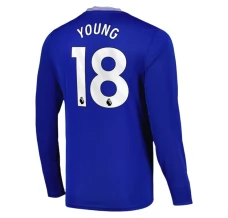 Maglia Everton FC Young 18 Divisa Prima 2024/25 Manica Lunga