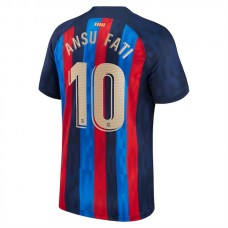 Maglia FC Barcelona Ansu Fati 10 Divisa Prima 2022/23