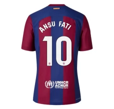 Maglia FC Barcelona Ansu Fati 10 Divisa Prima 2023/24 Maglia FC Barcelona Ansu Fati 10 Divisa Prima 2023/24