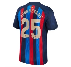 Maglia FC Barcelona Aubameyang 25 Divisa Prima 2022/23