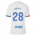 Maglia FC Barcelona Balde 28 Divisa Trasferta 2023/24