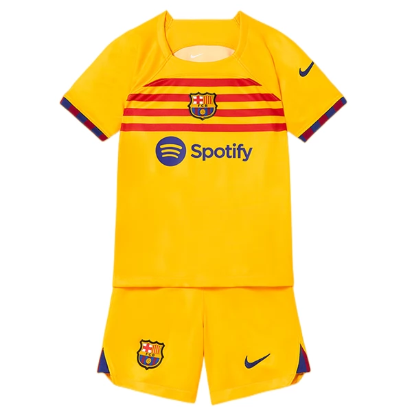 Maglia FC Barcelona Bambino Divisa Prima 2022/23 Fourth Maglia FC Barcelona Bambino Divisa Prima 2022/23 Fourth