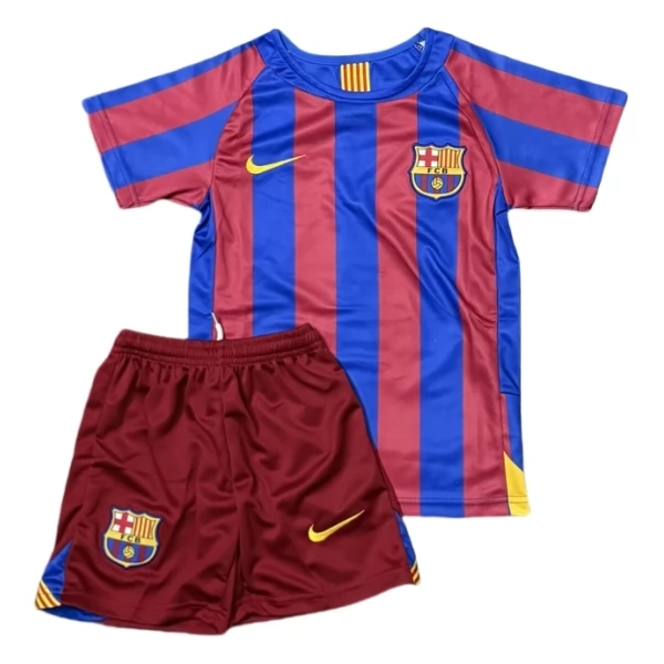 Maglia FC Barcelona Bambino Divisa Prima Retro 2005-06 Maglia FC Barcelona Bambino Divisa Prima Retro 2005-06