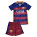 Maglia FC Barcelona Bambino Divisa Prima Retro 2015-16