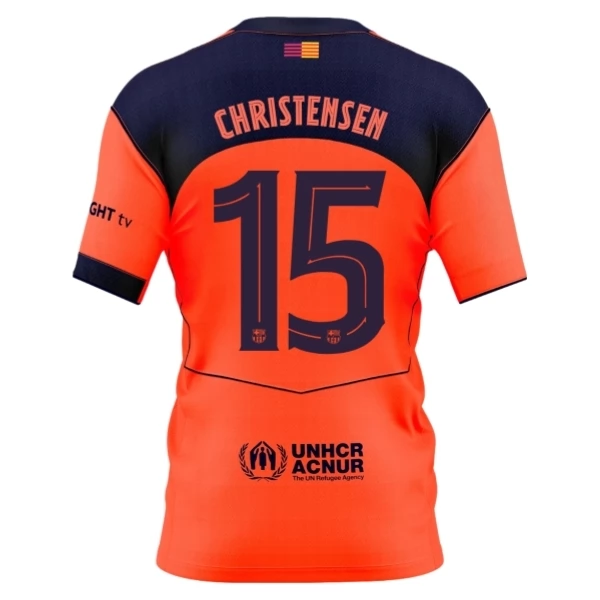 Maglia FC Barcelona Christensen 15 Divisa Terza 2025/26 Maglia FC Barcelona Christensen 15 Divisa Terza 2025/26