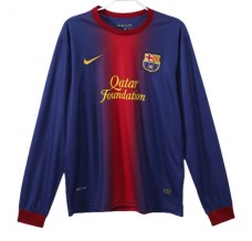 Maglia FC Barcelona Divisa Prima Retro 2012-13 Manica Lunga