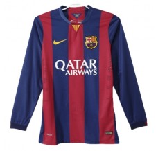 Maglia FC Barcelona Divisa Prima Retro 2014-15 Manica Lunga