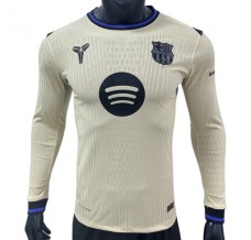 Maglia FC Barcelona Divisa Trasferta 2025/26 Manica Lunga