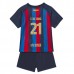 Maglia FC Barcelona F. De Jong 21 Bambino Divisa Prima 2022/23