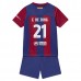Maglia FC Barcelona F.De Jong 21 Bambino Divisa Prima 2023/24