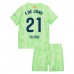 Maglia FC Barcelona F.De Jong 21 Bambino Divisa Terza 2024/25