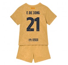Maglia FC Barcelona F. De Jong 21 Bambino Divisa Trasferta 2022/23