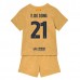 Maglia FC Barcelona F. De Jong 21 Bambino Divisa Trasferta 2022/23