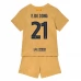 Maglia FC Barcelona F. De Jong 21 Bambino Divisa Trasferta 2022/23