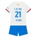 Maglia FC Barcelona F.De Jong 21 Bambino Divisa Trasferta 2023/24