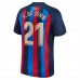 Maglia FC Barcelona F. De Jong 21 Divisa Prima 2022/23