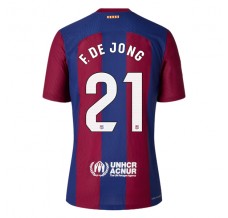 Maglia FC Barcelona F. De Jong 21 Divisa Prima 2023/24