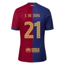 Maglia FC Barcelona F.De Jong 21 Divisa Prima 2024/25