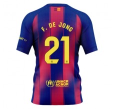 Maglia FC Barcelona F.De Jong 21 Divisa Prima 2025/26