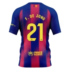 Maglia FC Barcelona F.De Jong 21 Divisa Prima 2025/26 Maglia FC Barcelona F.De Jong 21 Divisa Prima 2025/26