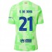 Maglia FC Barcelona F.De Jong 21 Divisa Terza 2024/25