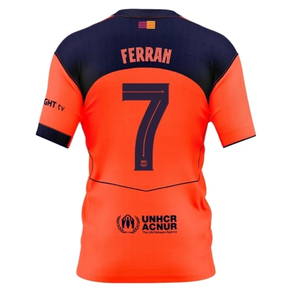 Maglia FC Barcelona Ferran 7 Divisa Terza 2025/26 Maglia FC Barcelona Ferran 7 Divisa Terza 2025/26