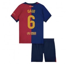 Maglia FC Barcelona Gavi 6 Bambino Divisa Prima 2024/25