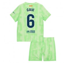 Maglia FC Barcelona Gavi 6 Bambino Divisa Terza 2024/25