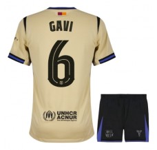 Maglia FC Barcelona Gavi 6 Kit Gara Away Bambino 2025/26
