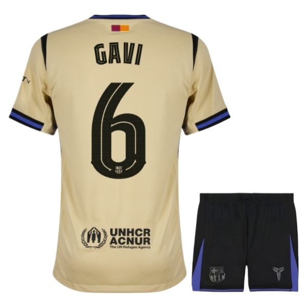 Maglia FC Barcelona Gavi 6 Kit Gara Away Bambino 2025/26 Maglia FC Barcelona Gavi 6 Kit Gara Away Bambino 2025/26