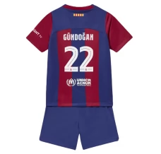 Maglia FC Barcelona Gündoğan 22 Bambino Divisa Prima 2023/24