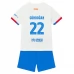 Maglia FC Barcelona Gündoğan 22 Bambino Divisa Trasferta 2023/24