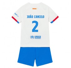 Maglia FC Barcelona Joao Cancelo 2 Bambino Divisa Trasferta 2023/24 Maglia FC Barcelona Joao Cancelo 2 Bambino Divisa Trasferta 2023/24