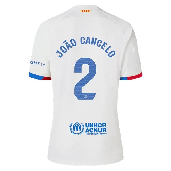 Maglia FC Barcelona Joao Cancelo 2 Divisa Trasferta 2023/24 Maglia FC Barcelona Joao Cancelo 2 Divisa Trasferta 2023/24
