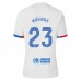 Maglia FC Barcelona Kounde 23 Divisa Trasferta 2023/24