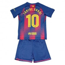 Maglia FC Barcelona Lamine Yamal 10 Bambino Divisa Prima 2025/26