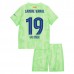 Maglia FC Barcelona Lamine Yamal 19 Bambino Divisa Terza 2024/25