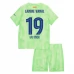 Maglia FC Barcelona Lamine Yamal 19 Bambino Divisa Terza 2024/25
