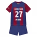 Maglia FC Barcelona Lamine Yamal 27 Bambino Divisa Prima 2023/24