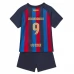 Maglia FC Barcelona Lewandowski 9 Bambino Divisa Prima 2022/23