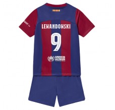 Maglia FC Barcelona Lewandowski 9 Bambino Divisa Prima 2023/24