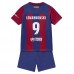 Maglia FC Barcelona Lewandowski 9 Bambino Divisa Prima 2023/24