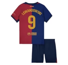 Maglia FC Barcelona Lewandowski 9 Bambino Divisa Prima 2024/25