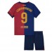 Maglia FC Barcelona Lewandowski 9 Bambino Divisa Prima 2024/25