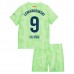 Maglia FC Barcelona Lewandowski 9 Bambino Divisa Terza 2024/25